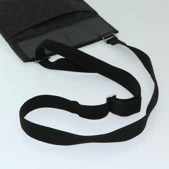 GUCCI GG Canvas Shoulder Bag Black - Picture 7 of 13